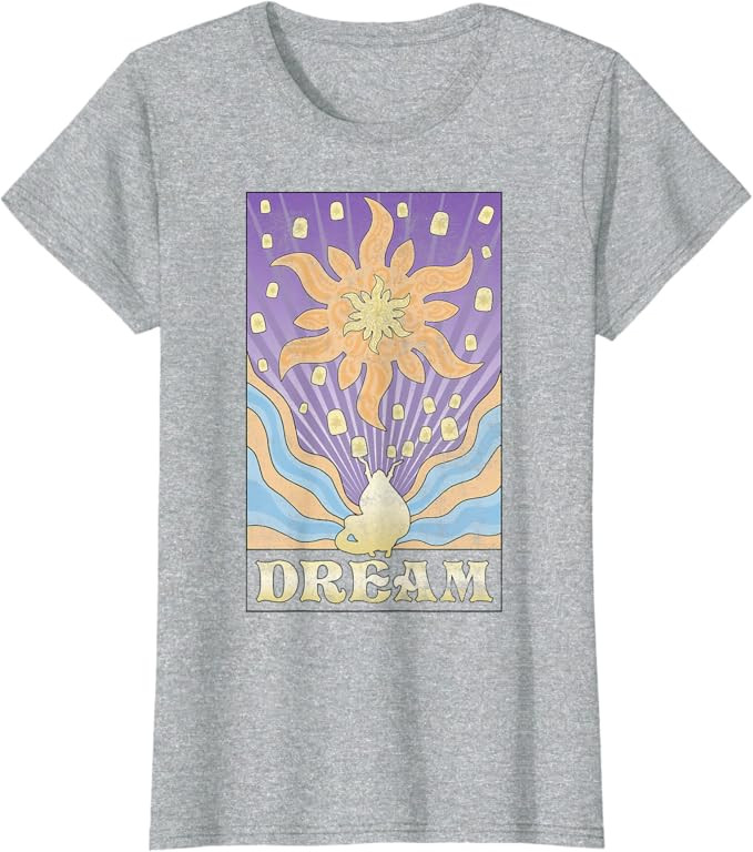 Disney Tangled Dream Festival Poster T-Shirt | Amazon (US)