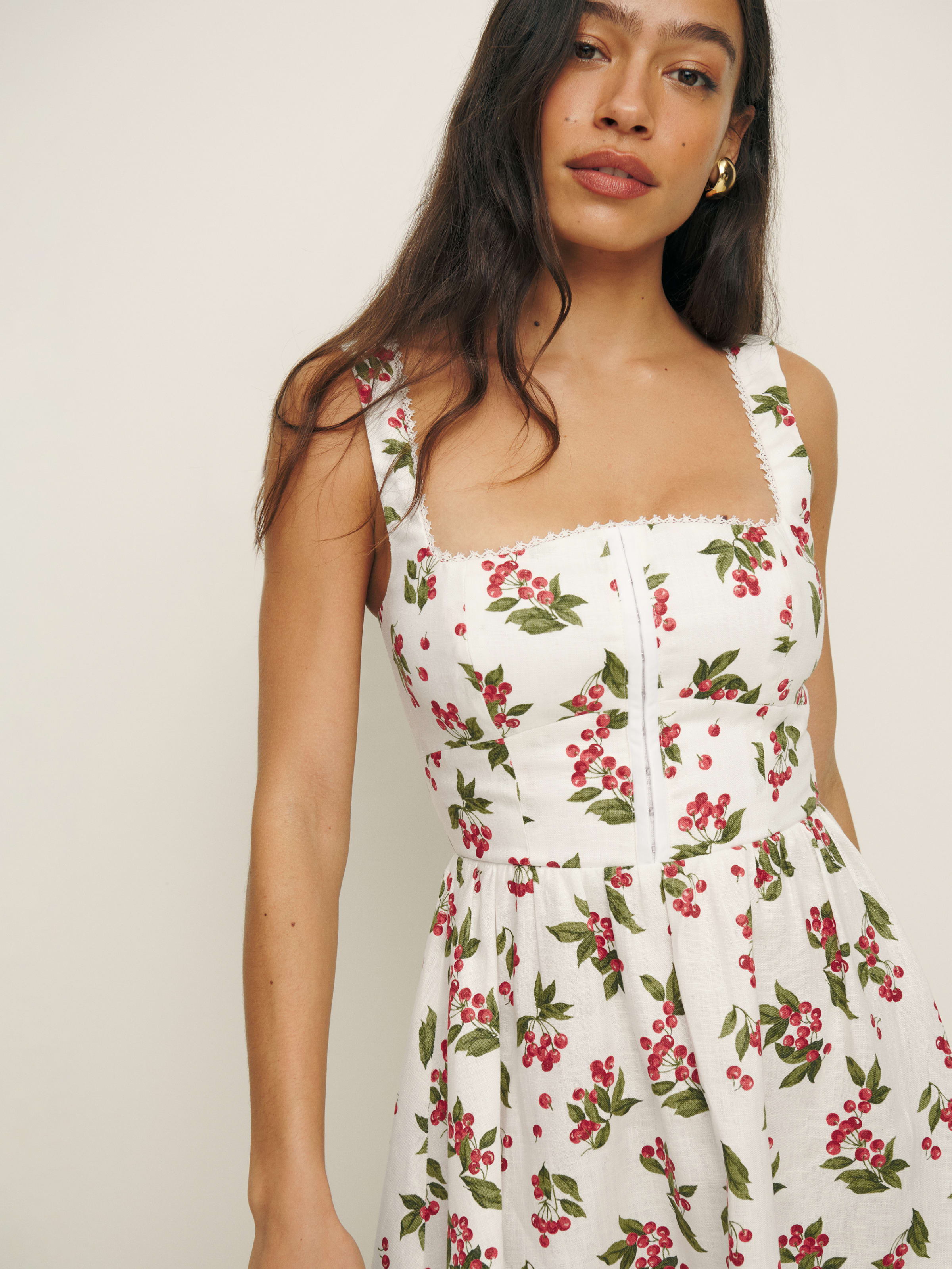 Sheri Linen Dress | Reformation (Global)