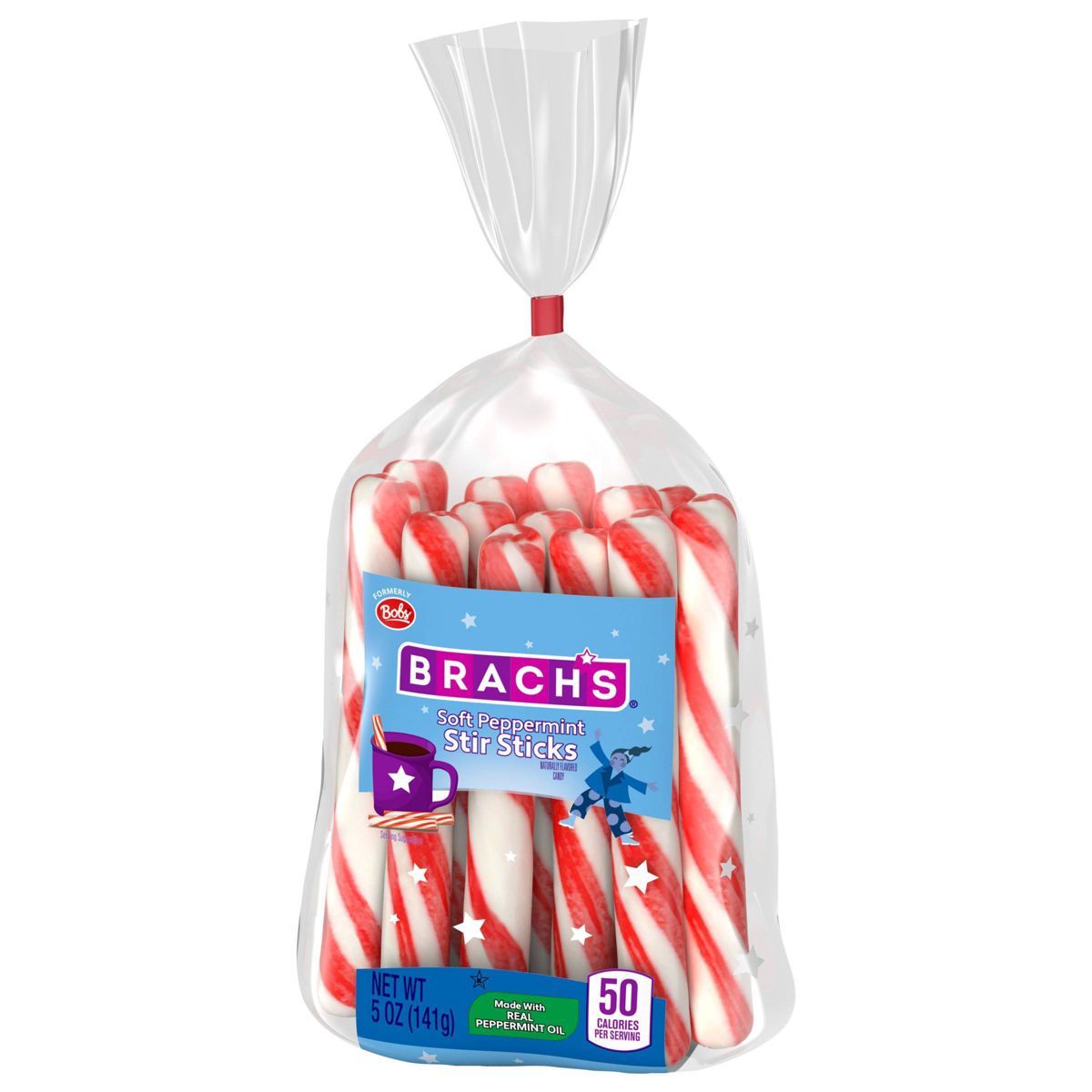 Brach's Sweet Stripes Holiday Peppermint Sticks - 5oz | Target