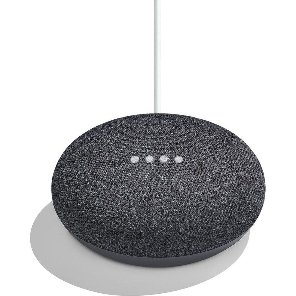 Google Home Mini Smart Speaker (Charcoal Grey) | Bed Bath & Beyond