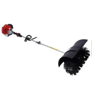 52 cc 2-Stroke 2.3 HP Gasoline Power Hand-Held Sweeper Lawn Artificial Grass Sweeper | The Home Depot