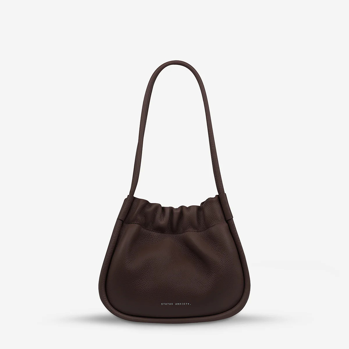 Ordinary Pleasures Women's Cocoa Leather Handbag | Status Anxiety® | Status Anxiety 