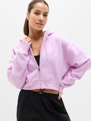 Forever Fleece Crop Full Zip | Athleta