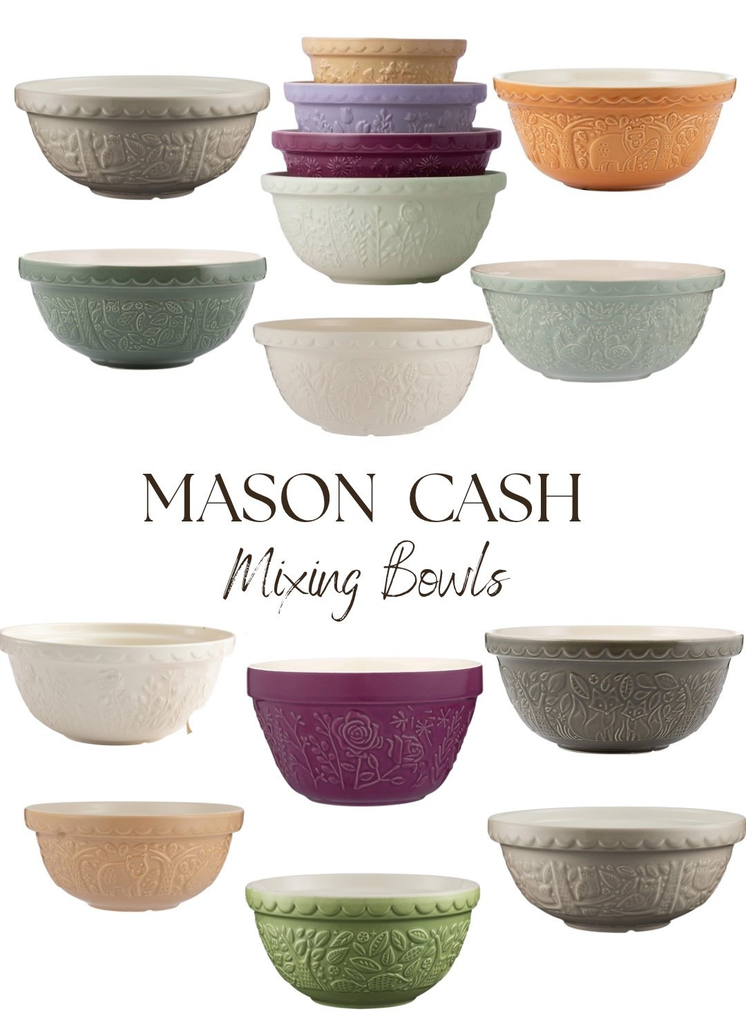 Ready for the Holidays with these beautiful mixing bowls and serving pieces from Mason Cash at Amazonn

#LTKFindsUnder50 #LTKFindsUnder100 #LTKHoliday