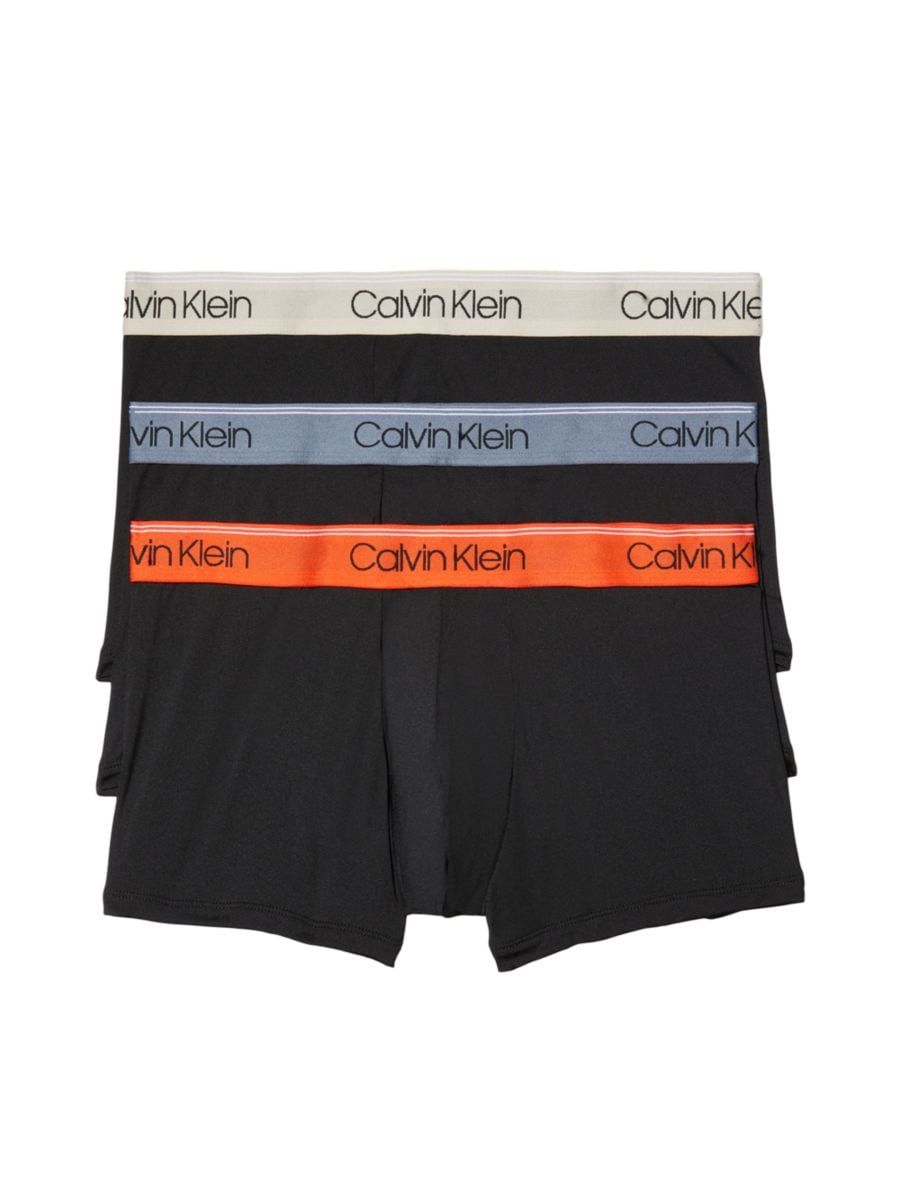 3-Piece Micro Stretch Low-Rise Trunks Set | Saks Fifth Avenue