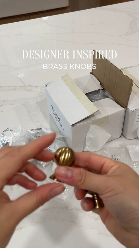 Designer inspired brass knobs! 

I almost bought knobs that were more than double the price of these and so glad I didn’t !! These are amazing quality, super heavy, and look so luxe!! 

Kitchen home finds, brass knobs, Amazon home, Wayfair finds, budget friendly, kitchen remodel, kitchen knobs 

#LTKHome #LTKFindsUnder50 #LTKStyleTip