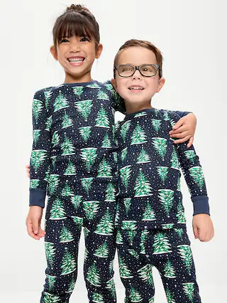 Printed Snug-Fit Pajama Set for Toddler & Baby | Old Navy (US)