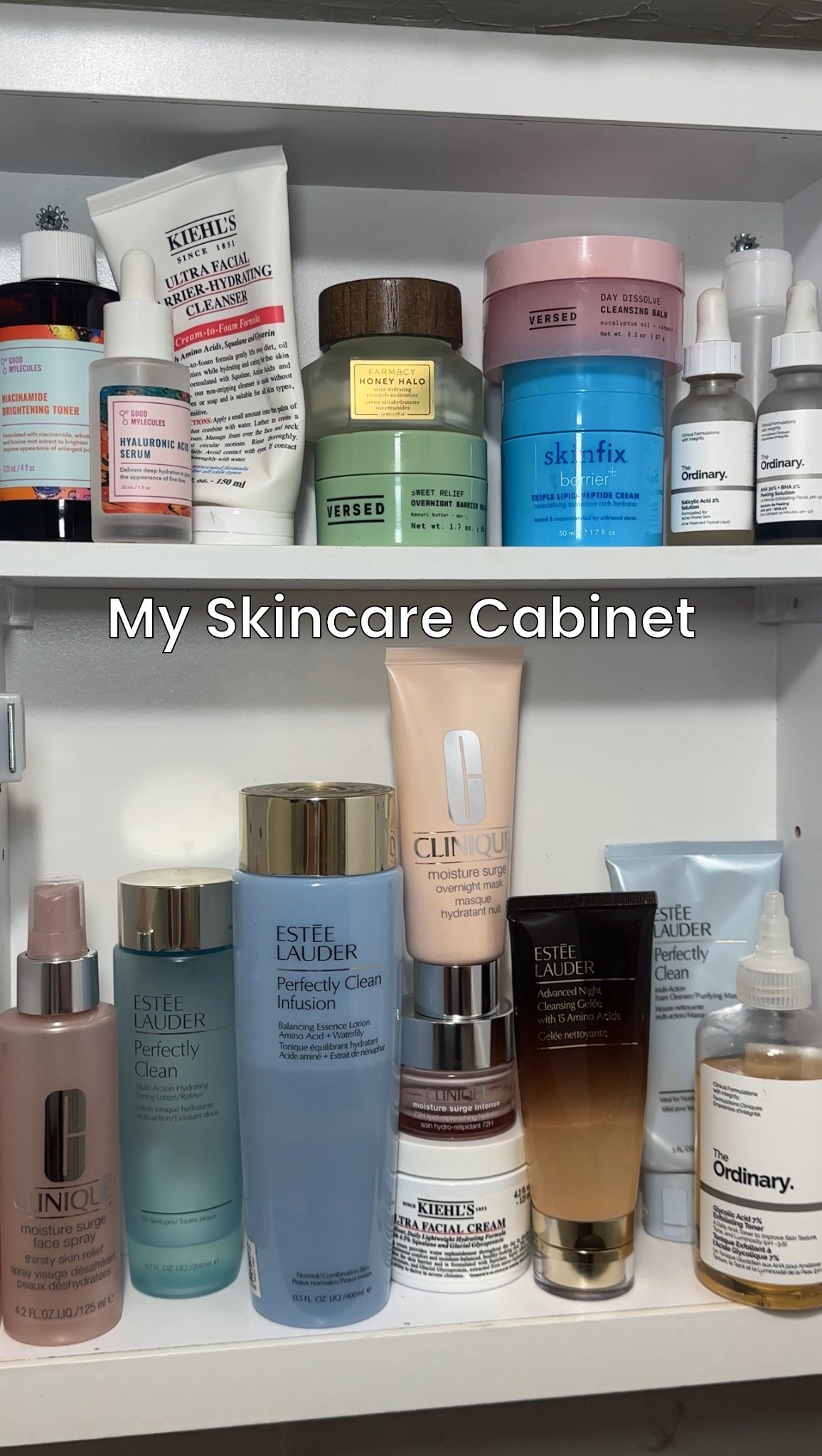 What I use on my face (a few items or above my sink or in my shower)

#LTKBeauty