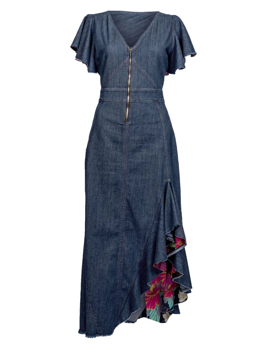 The Kate Denim Dress | La Peony Clothing