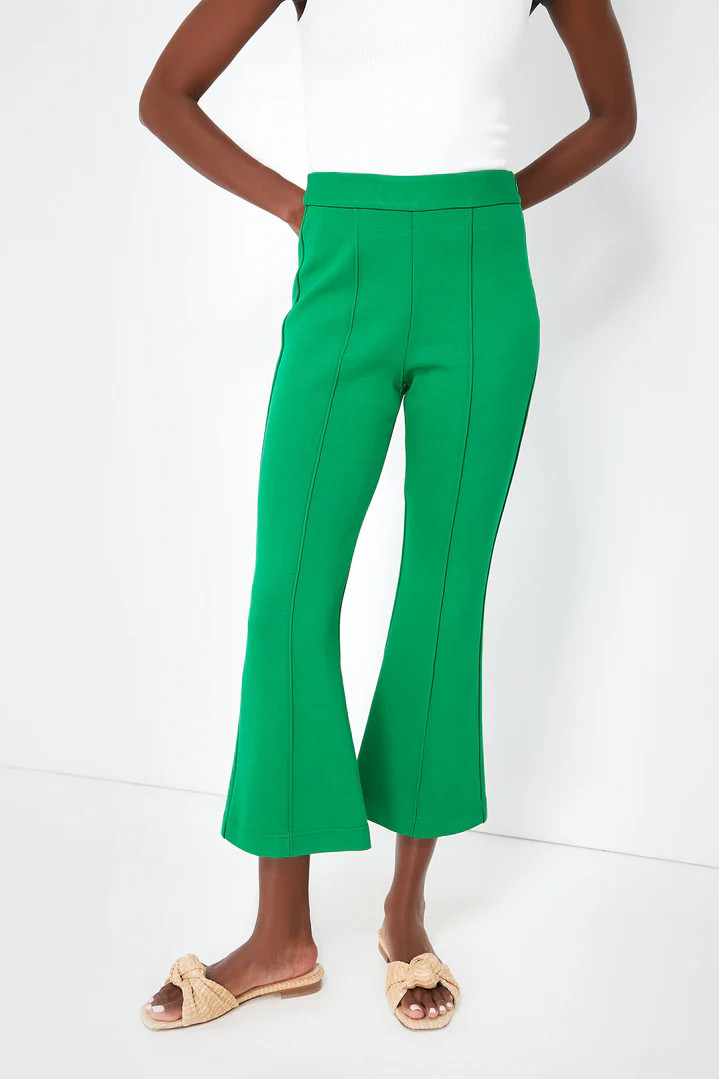 Kelly Green Penny Kick Flare Pant | Tuckernuck (US)