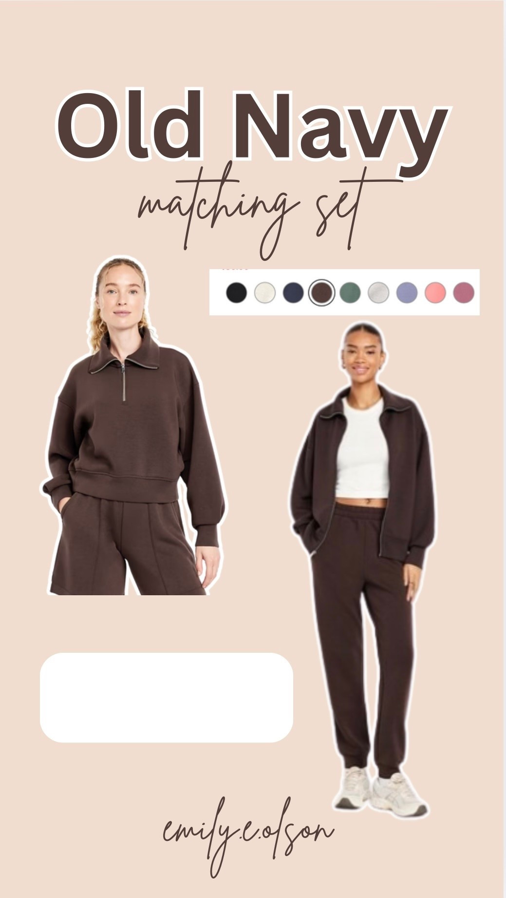 Old navy matching set! Great for autumns 

#LTKSaleAlert #LTKTravel #LTKgrwm