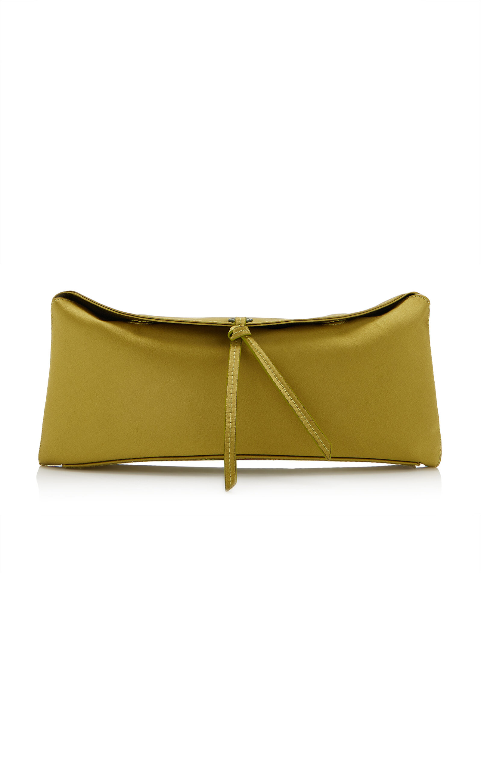 STAUD Eve Satin Clutch - Moda Operandi | Moda Operandi (Global)