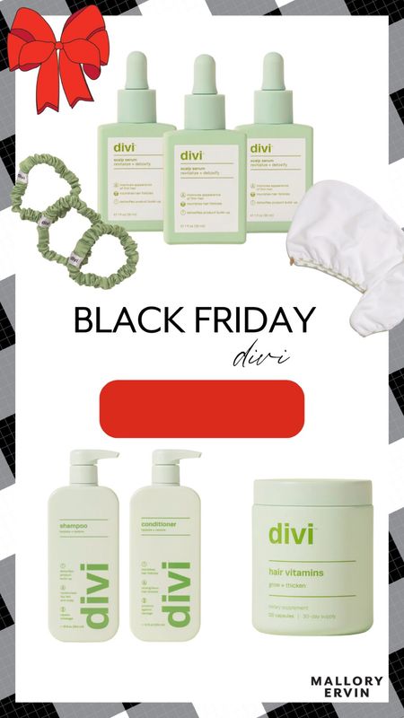 Divi on sale 25% love these products for hair growth and health! 

#LTKCyberWeek