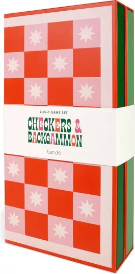 ban.do Game Night 2-in-1 Checkers & Backgammon Set | Nordstrom | Nordstrom