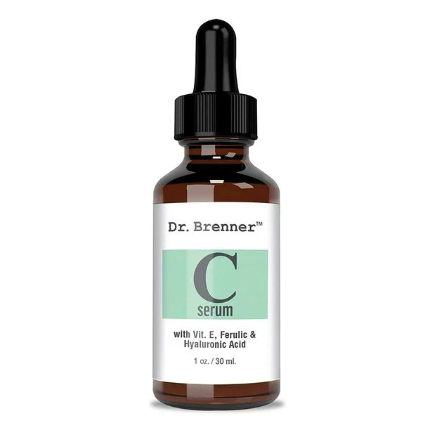 Dr. Brenner Vitamin C Serum with Ferulic Acid, Vitamin E and Hyaluronic Acid 1oz. | Walmart (US)