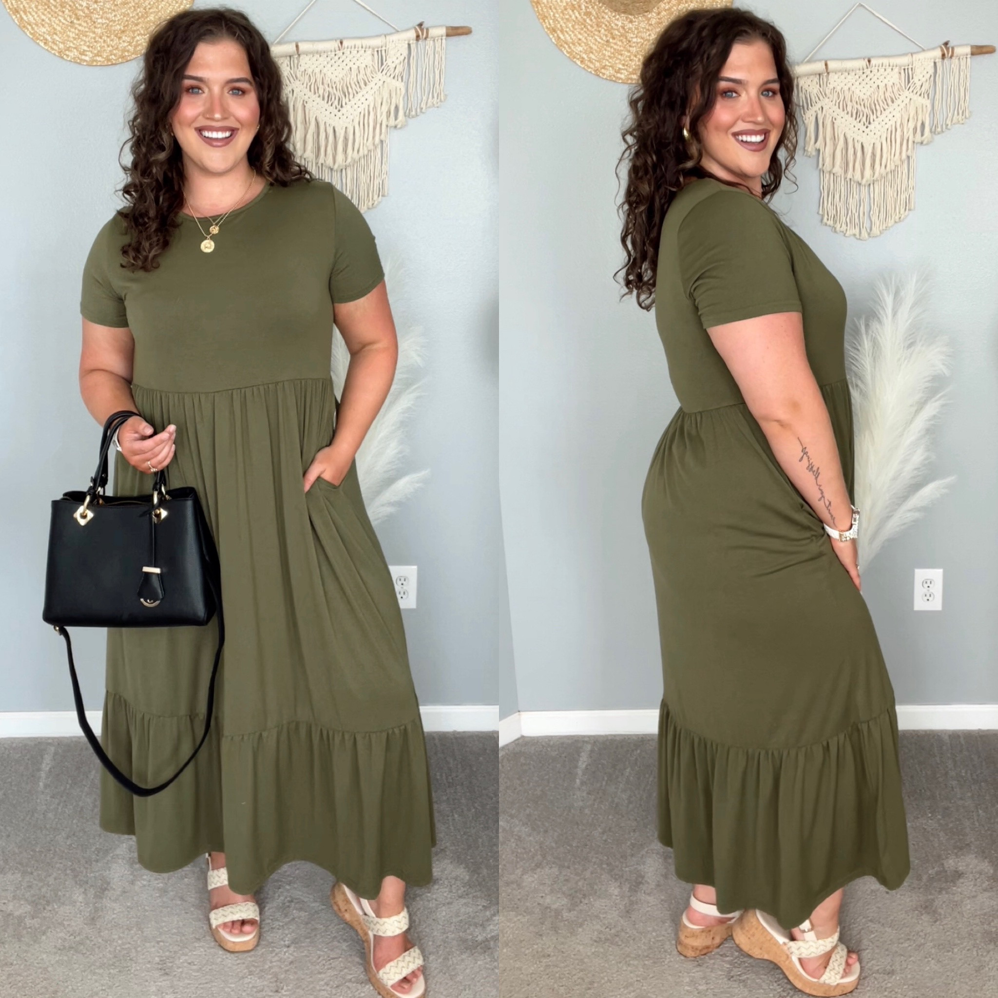Midsize workwear dresses for Fall 🍂
Teacher outfits, business casual, office wear 
Size: XL
#midsizeoutfits #ootd #workwear #styleinspo #businesscasual #fallfashion #dresses #maxidress #officeoutfits #teacheroutfits #handbag #accessories #sandals #wedges #shoes #purse #belt 

#LTKmidsize #LTKworkwear #LTKBacktoSchool