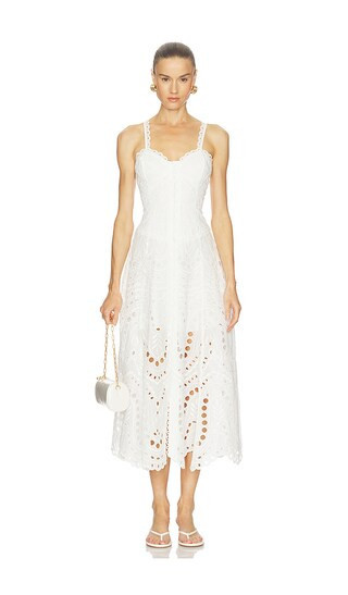 Charo Ruiz Ibiza Solace Dress in White. - size L | Revolve Clothing (Global)