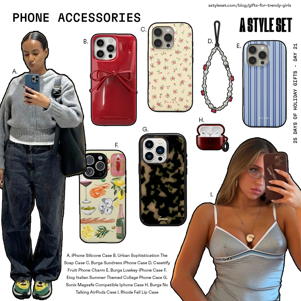 25 DAYS OF HOLIDAY GIFTS 🤳 day 21 - phone accessories !!  More gift ideas & all links to shop on astyleset.com/blog/gifts-for-trendy-girls

#LTKHoliday #LTKStyleTip #LTKGiftGuide