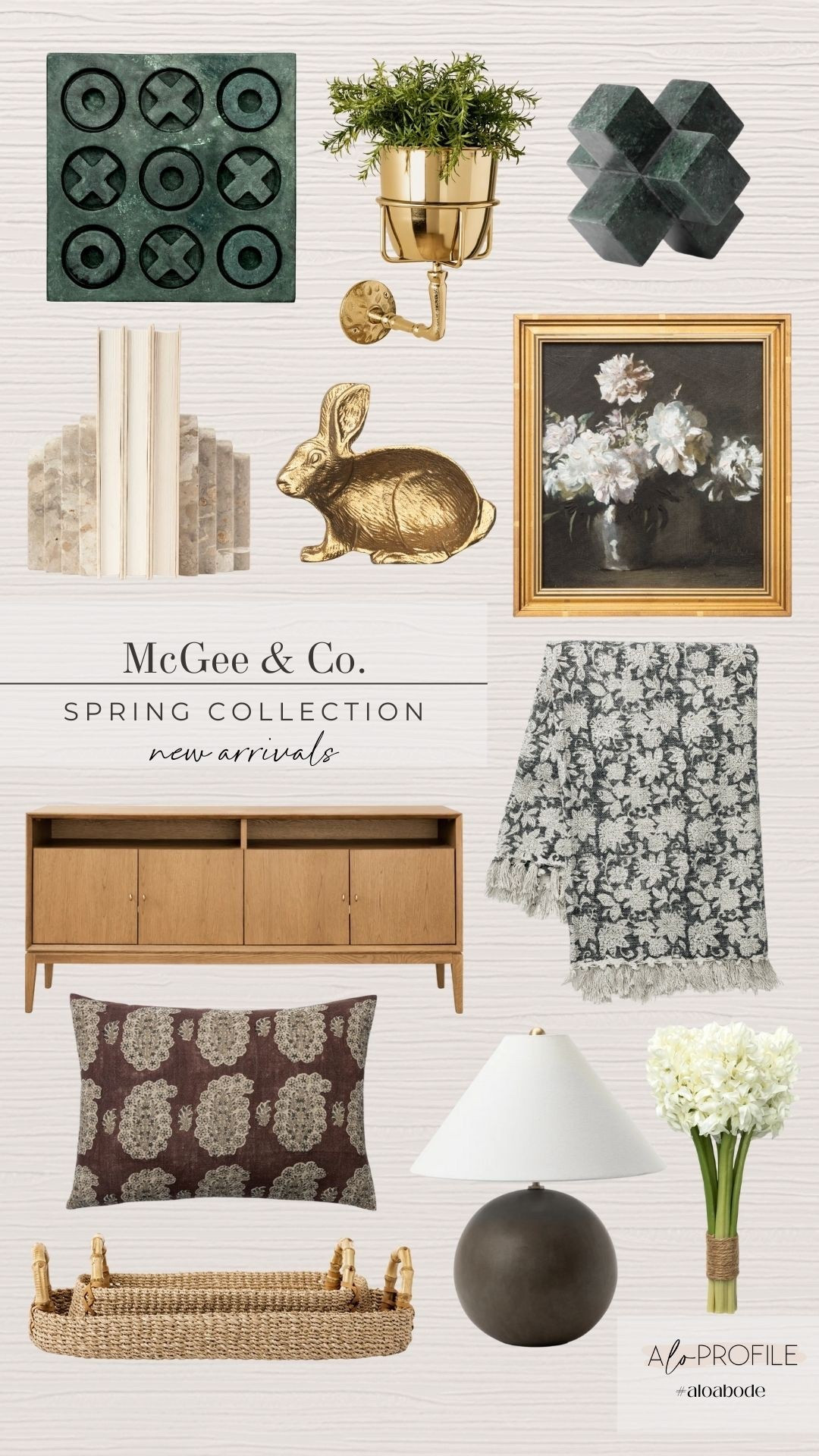 Spring Collection New Arrivals: McGee & Co // home decor, spring decor, spring home decor, living room decor, bedroom decor, accent decor, neutral home decor, bedroom decor