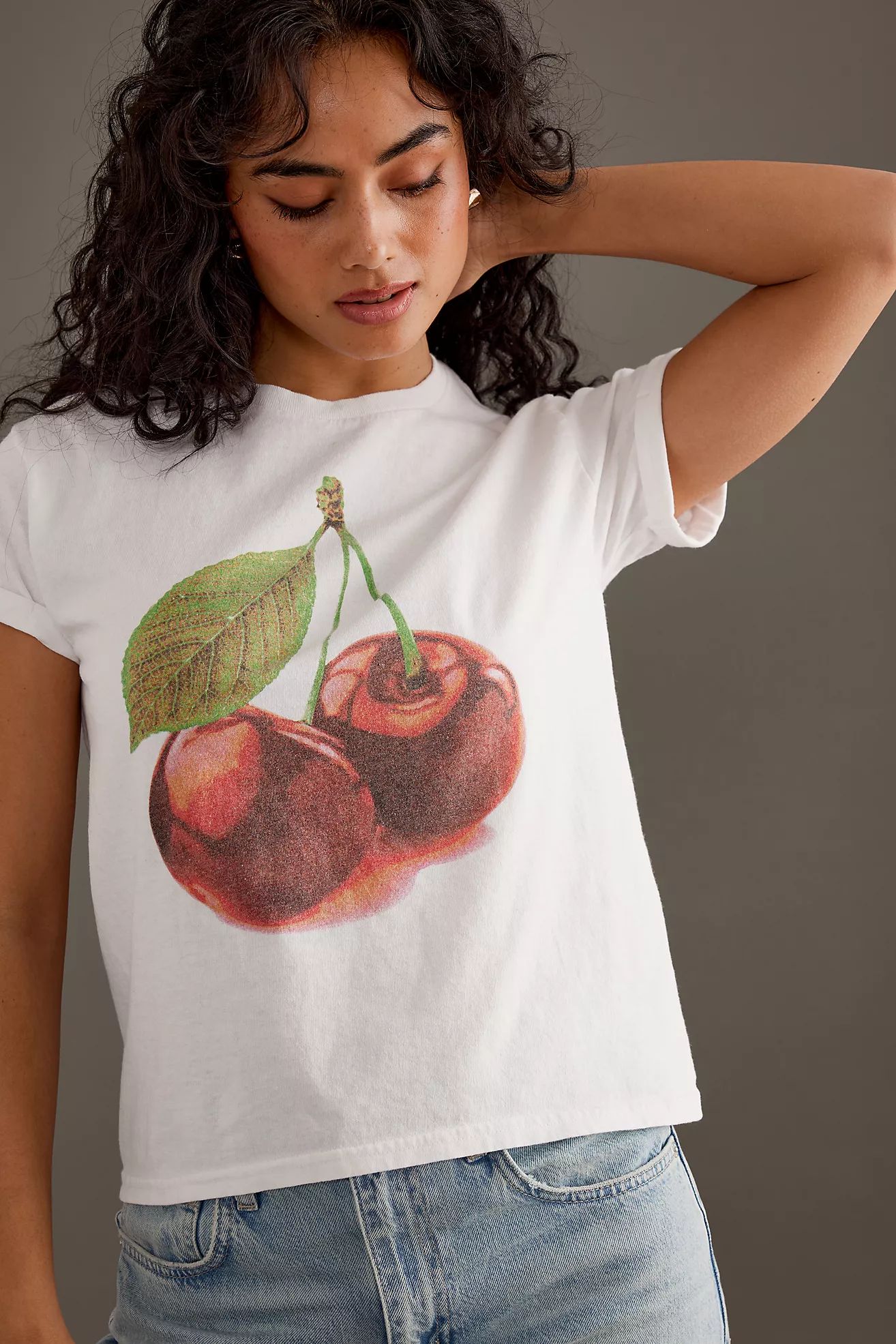Cherry Graphic Cotton Baby T-Shirt | Anthropologie (UK)