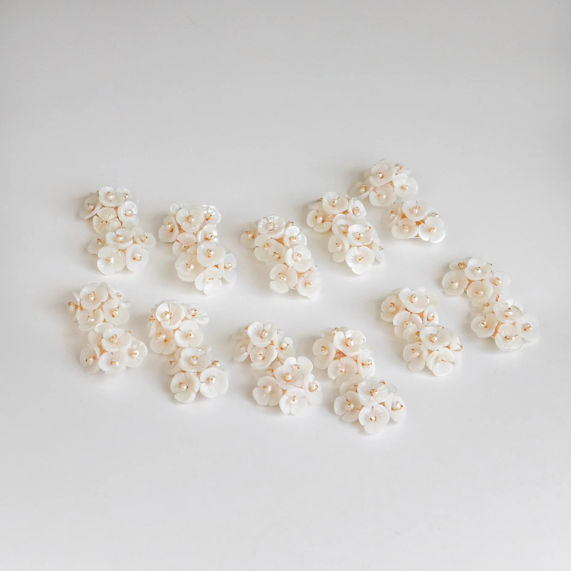 Double Pearl Bouquets | Vivian Drew