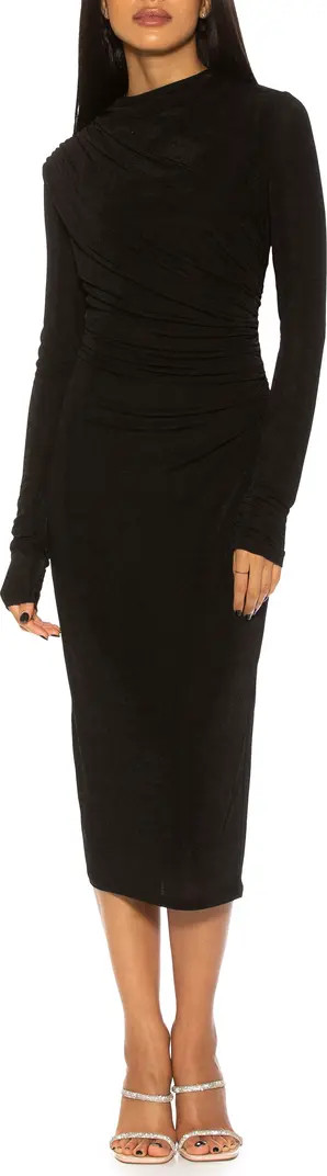 Kim Bodycon Long Sleeve Midi Dress | Nordstrom Rack