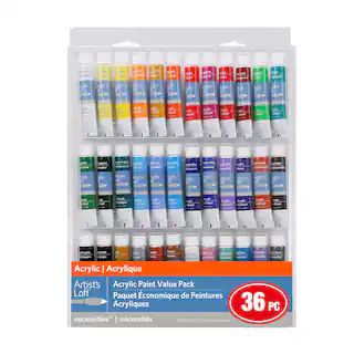 36 Color Acrylic Paint Value Pack by Artist's Loft™ Necessities™ | Michaels | Michaels Stores