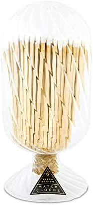 Skeem Design Glass Helix Match Cloche - White Tipped Matches | Amazon (CA)