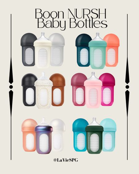 Boon NURSH bottles can take your baby from newborn all the way to sippy cup! I adore these bottles and a set of 3 is under $25!

#LTKunder50 #LTKbaby #LTKGiftGuide