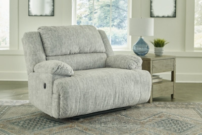 McClelland Oversized Manual Recliner, Gray | Ashley