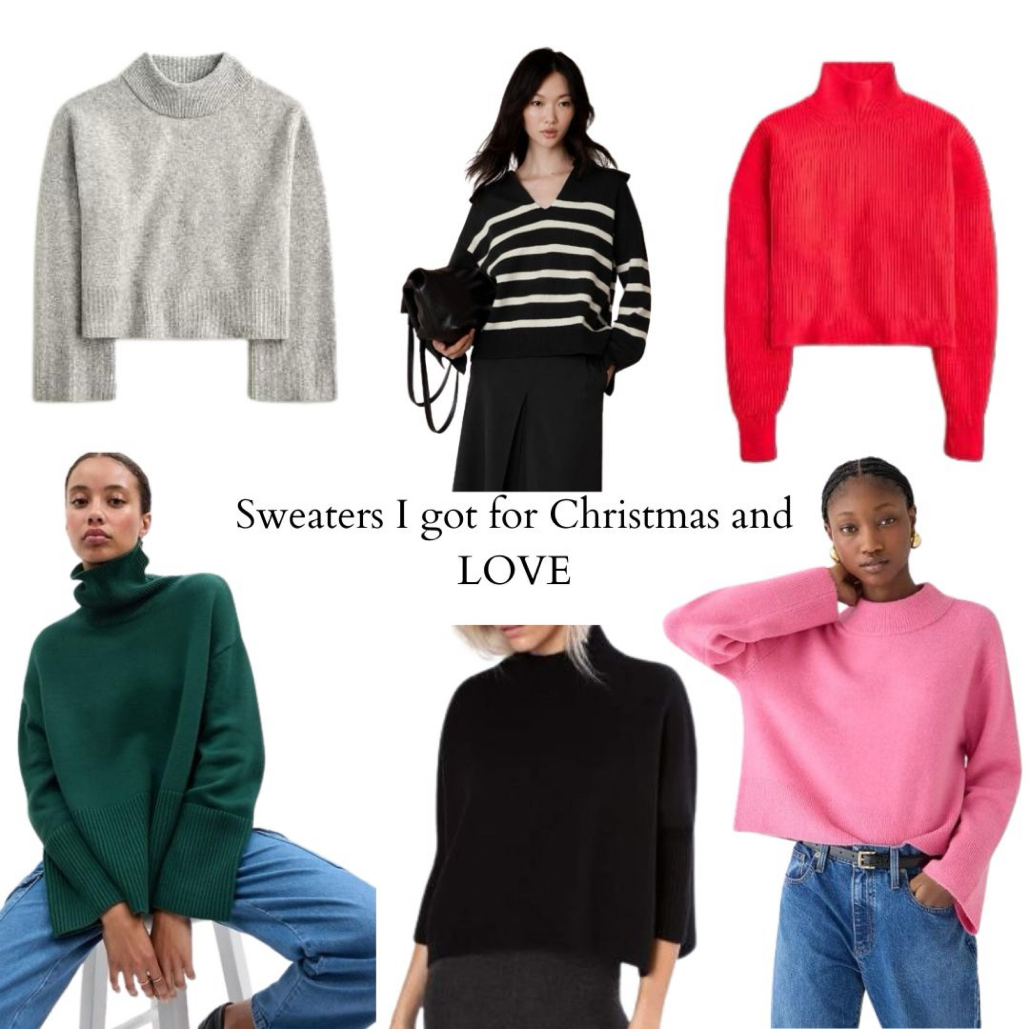 Sweaters I got for Christmas and love! 

#LTKstyletip #LTKGiftGuide #LTKSeasonal