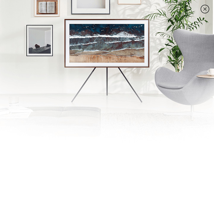 55" The Frame Art Mode QLED 4K HDR Smart TV (2022) | Samsung