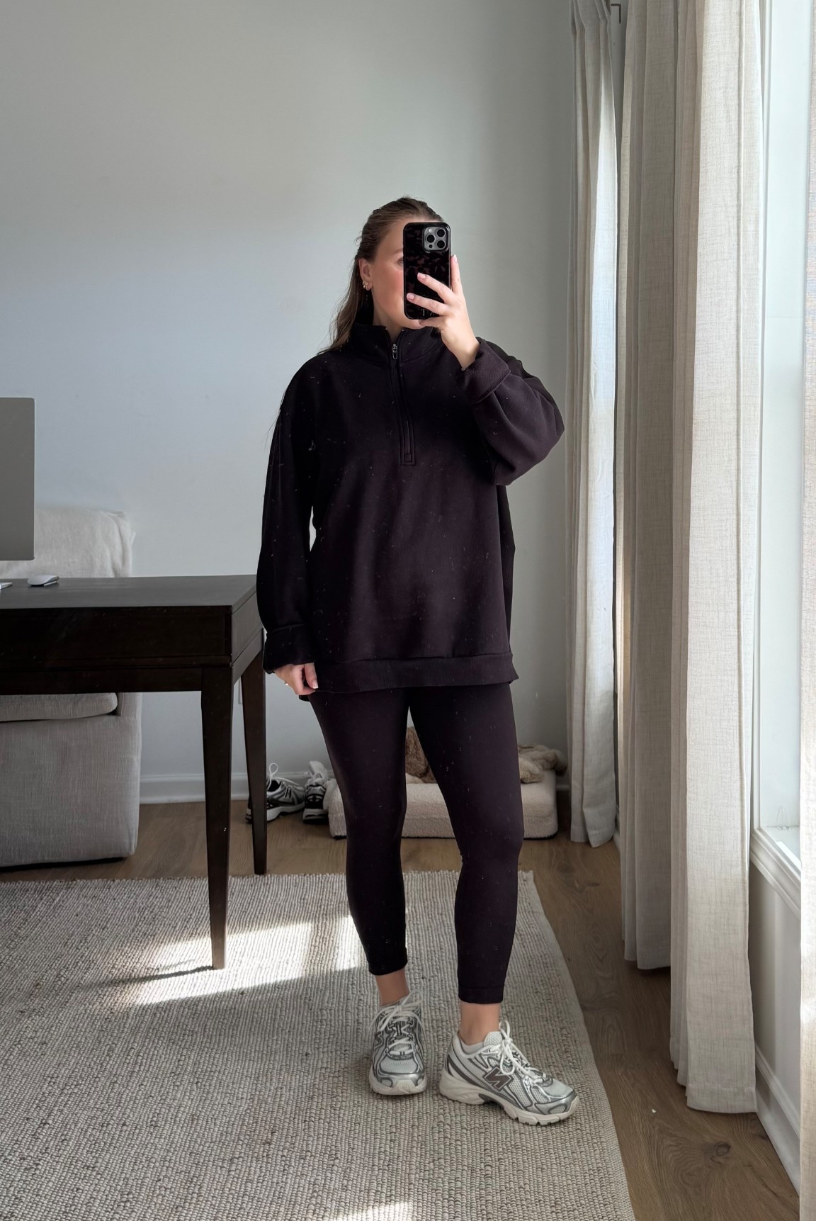 Quarter zip is Lululemon steady state & sold out online. Linked similar! 

#LTKfitnessgoals #LTKmomlife #LTKootd