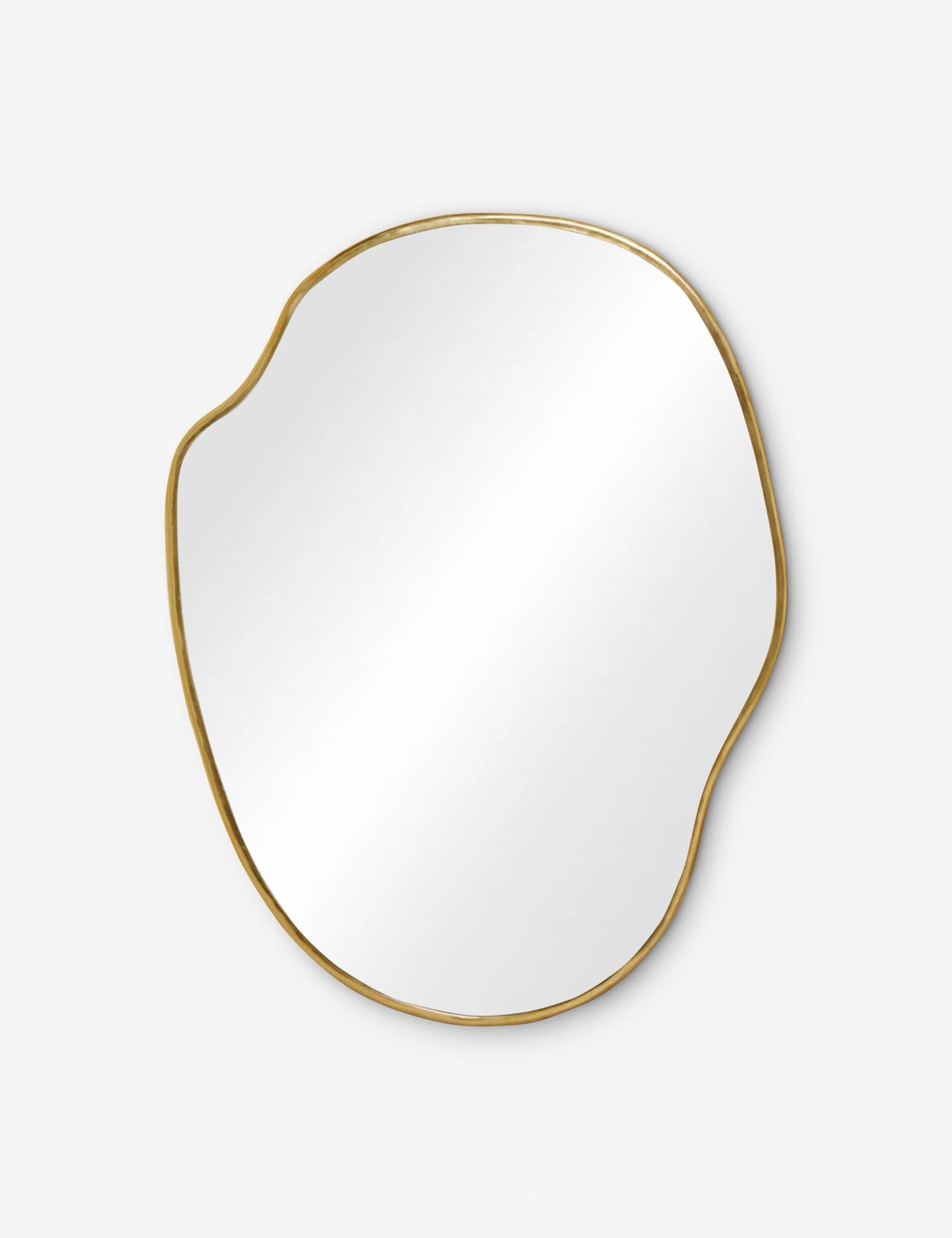 Puddle Mirror by Sarah Sherman Samuel, Gold, Small | Lulu and Georgia 