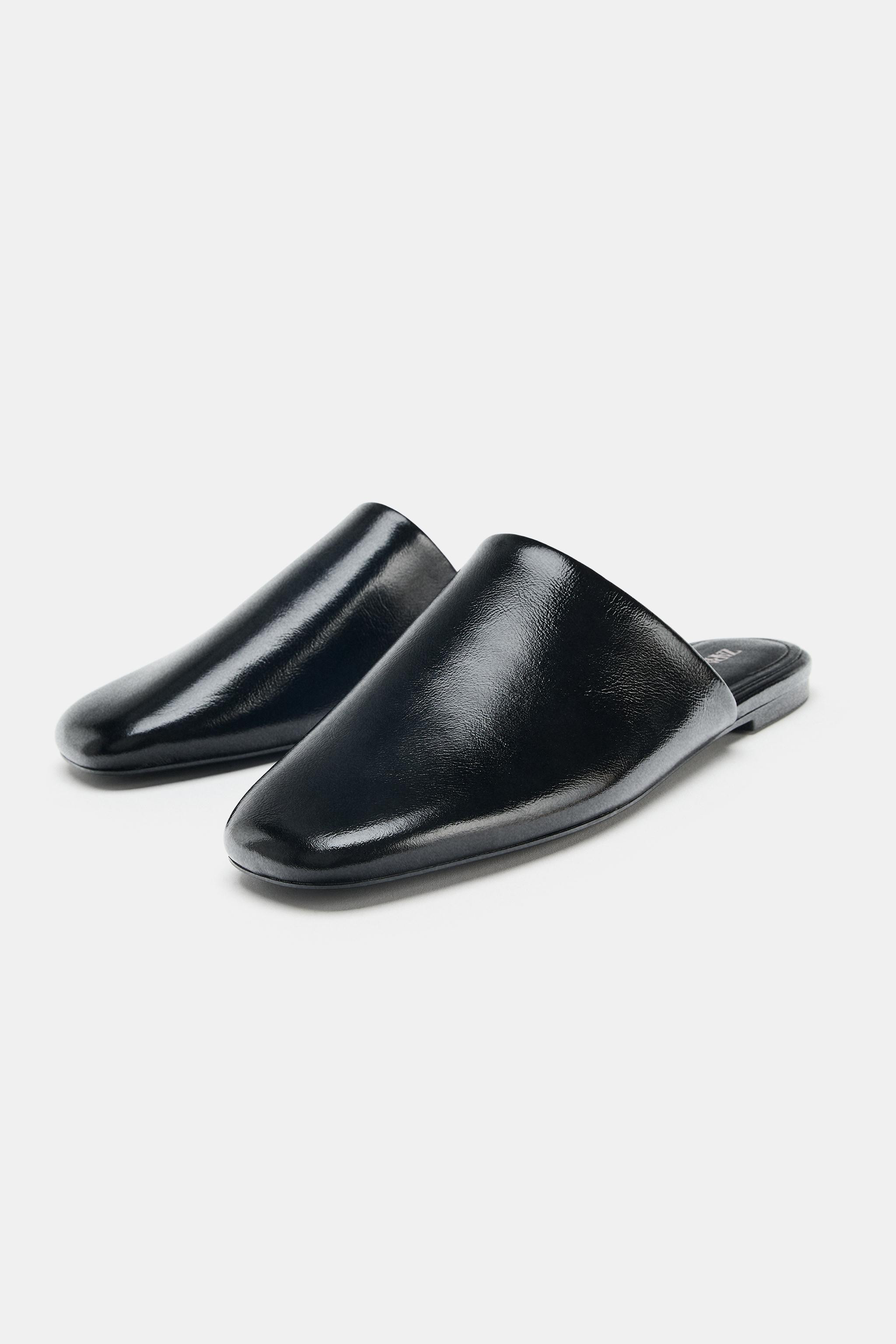 LEATHER MULE SHOES | Zara US