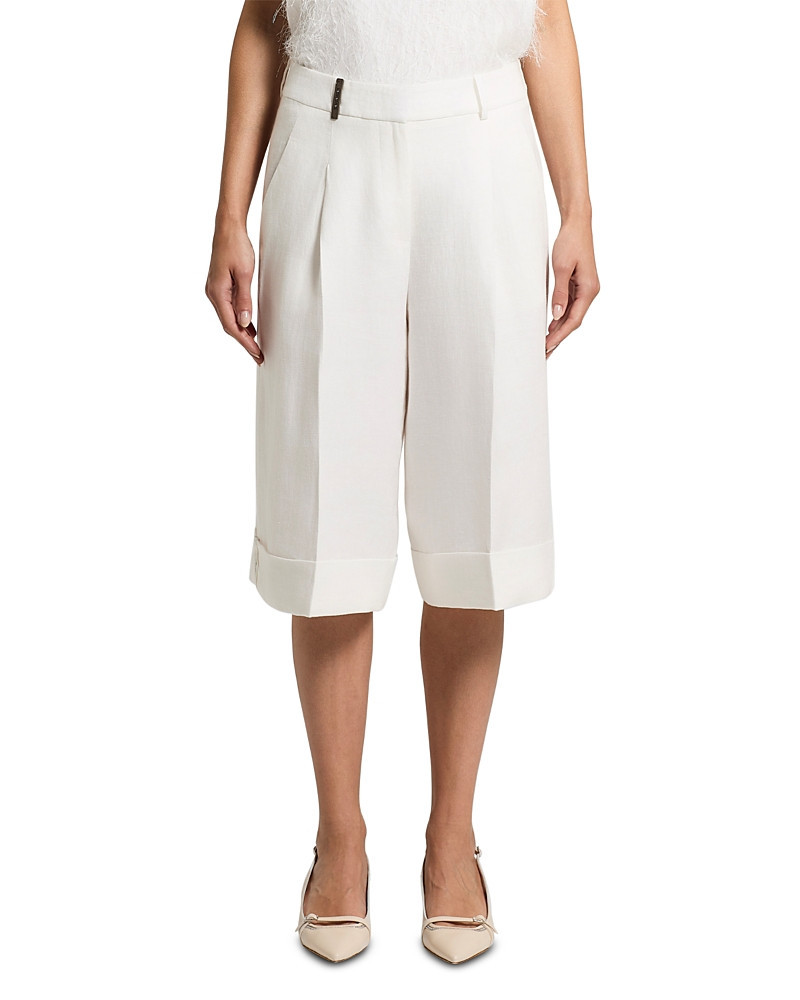 Peserico Linen Bermuda Pants | Bloomingdale's (US)