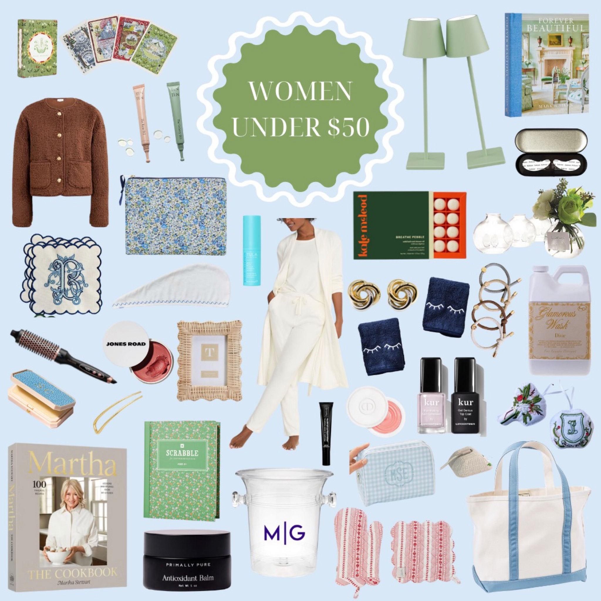 Gifts for women under $50! These would make great gifts for your best friend, sister, or secret santa! Many of these are items I own and love or would love to receive! Not seeing something that works or want to spend a different amount? I’ve been sharing lots of other gift guides on my page! 

#LTKFindsUnder100 #LTKGiftGuide #LTKFindsUnder50
