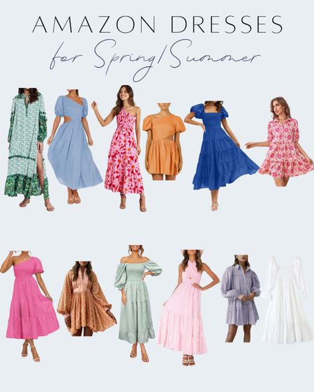Amazon dresses for spring and summer 

#LTKstyletip #LTKfit #LTKFind