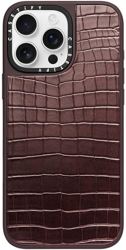 CASETiFY Croc iPhone 16 Pro Max Case [Embossed Texture / 4.9ft Drop Protection/Compatible with Ma... | Amazon (US)