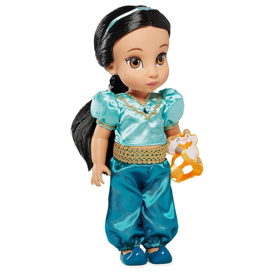 Disney Store Animators' Collection Jasmine Doll from Aladdin – 16 Inches, Authentic Princess De... | Amazon (US)