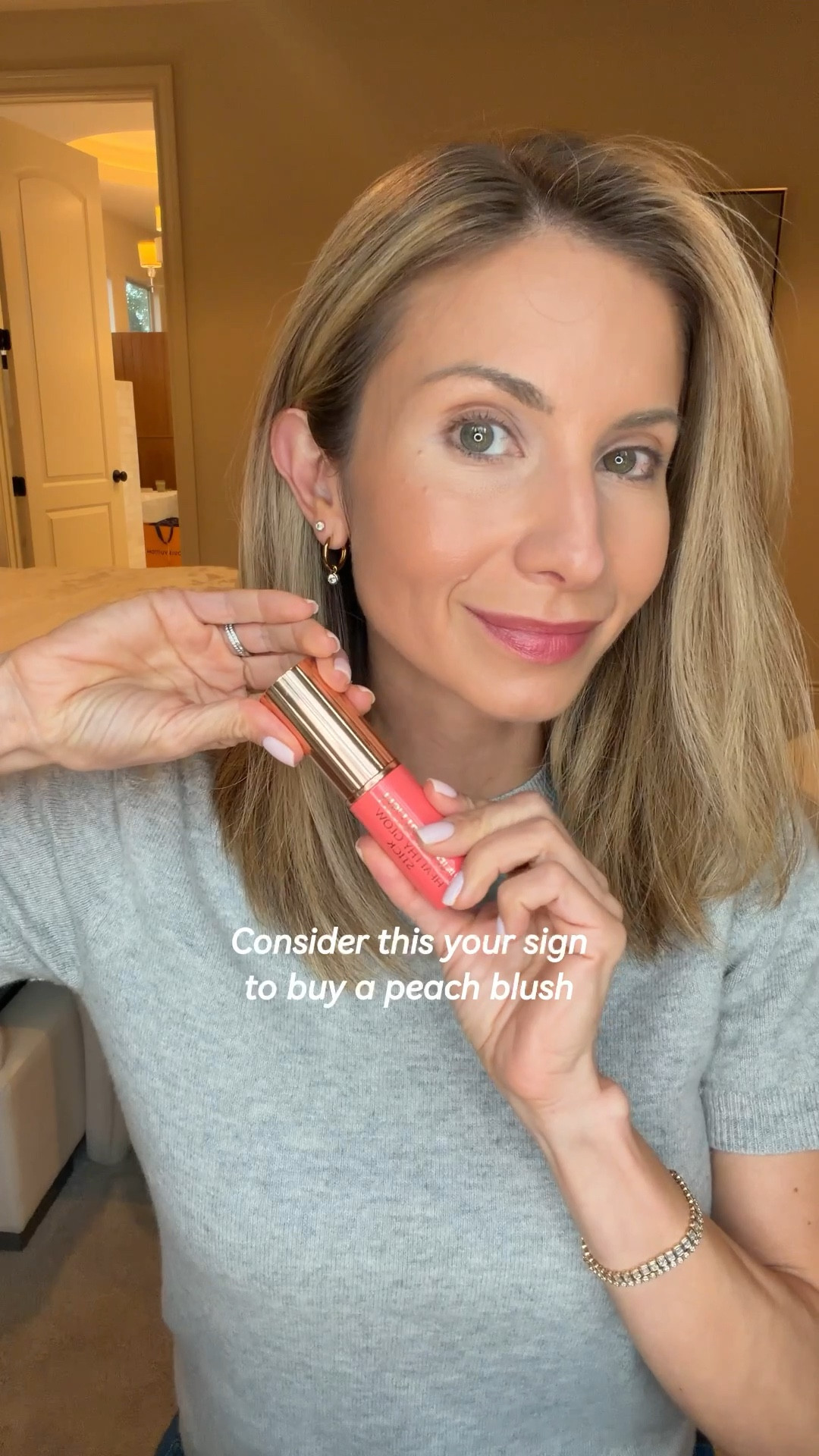 Blush perfection ✨

Charlotte Tilbury - Peachy Glow
BK Beauty 109 

#LTKBeauty #LTKOver40