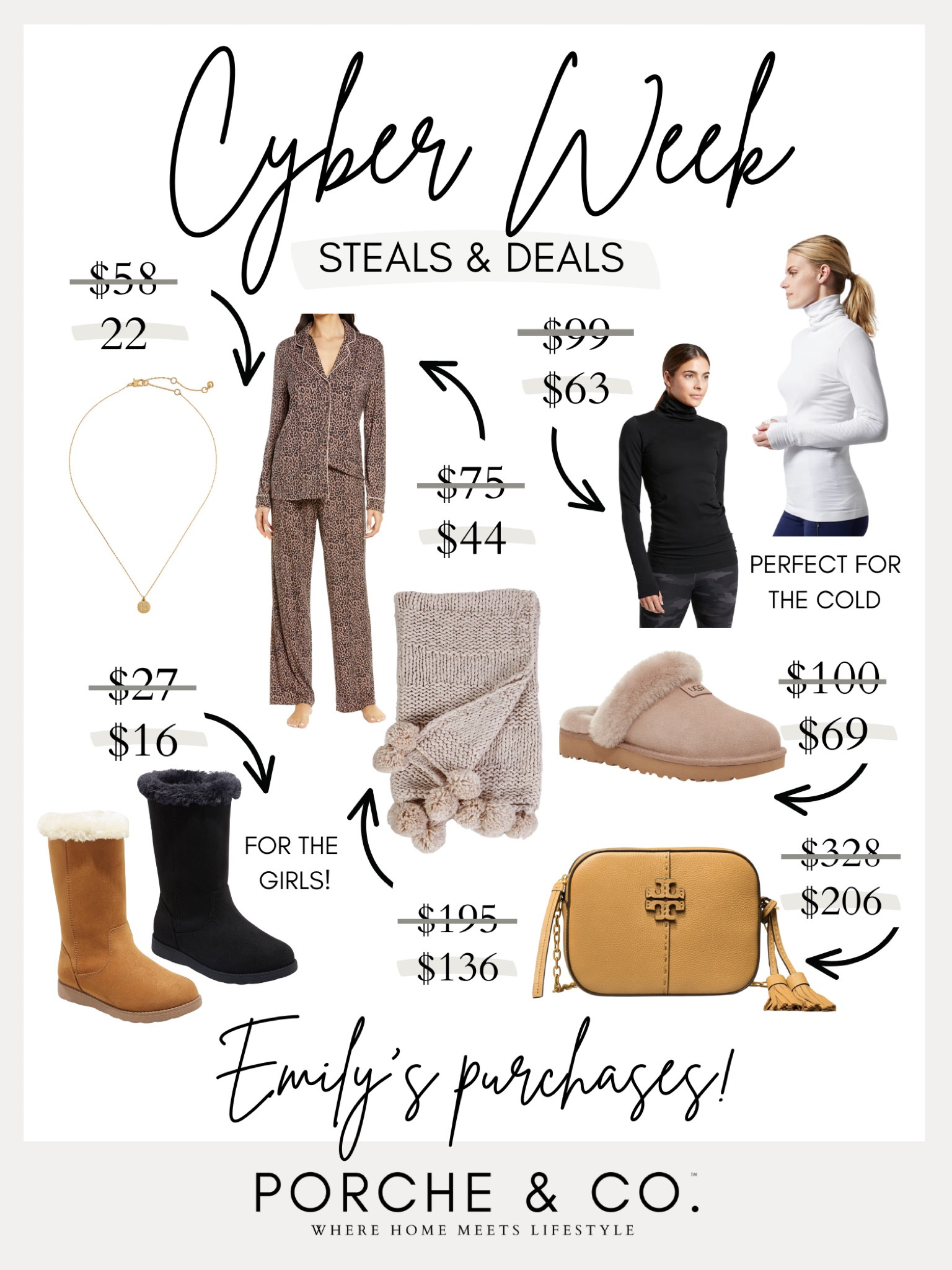 Emily’s favorite Cyber Week steals that she scooped up!! 🤍 #outerwear #boots #pjs #activewear #blackfriday

#LTKGiftGuide #LTKCyberweek #LTKfit