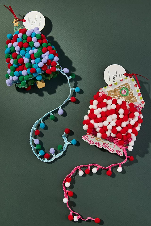 Holiday Pom Pom Ribbon | Anthropologie (US)