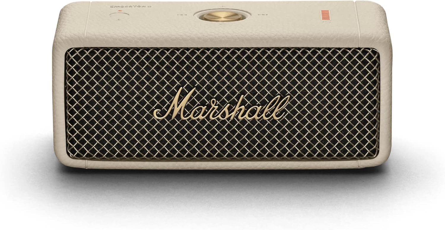 Marshall Emberton II Portable Bluetooth Speaker, Cream | Amazon (US)