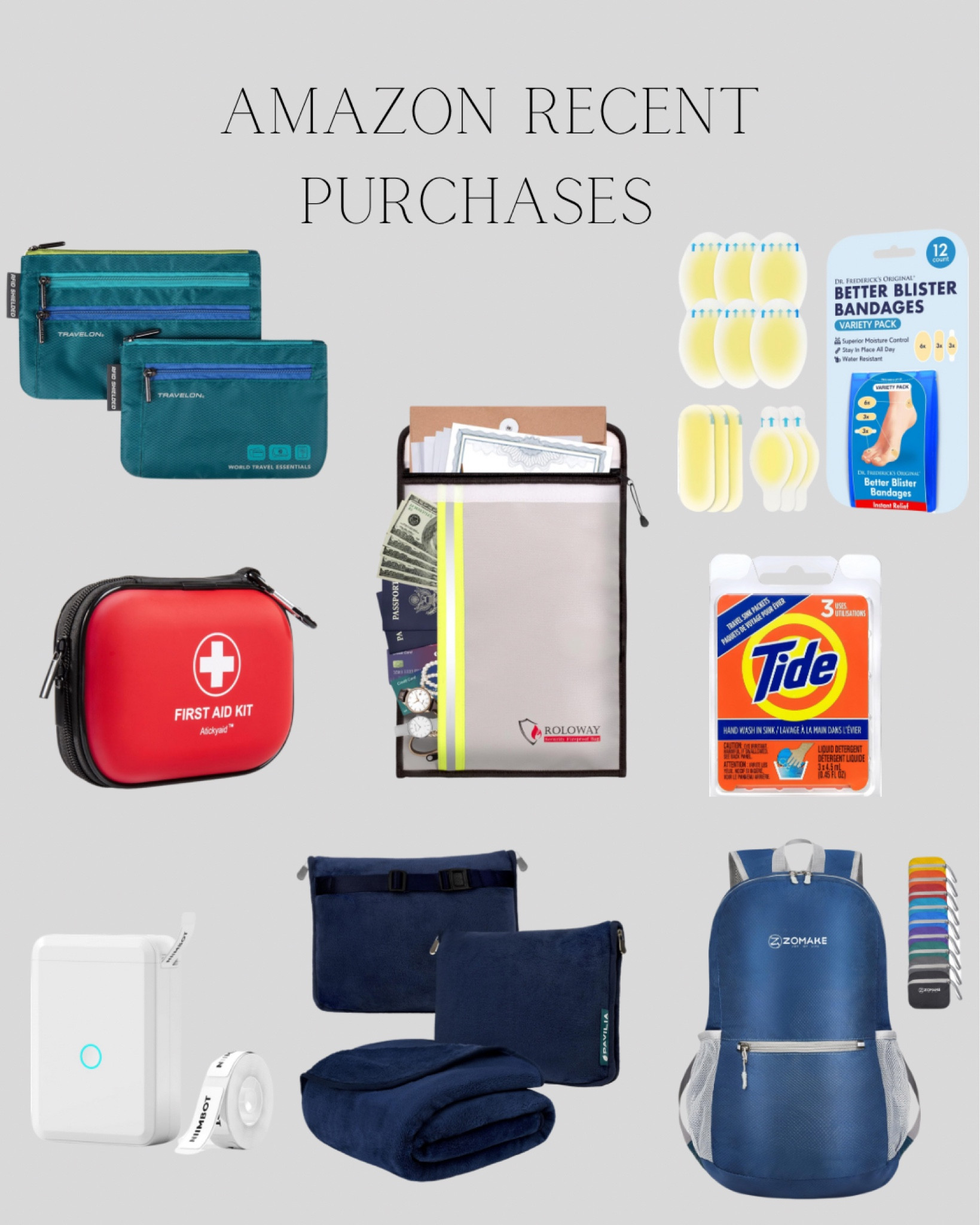 Recent purchases!

Amazon recent purchases, Amazon finds, travel essentials, travel must haves, Amazon must haves, affordable finds 

#LTKtravel #LTKhome #LTKsalealert