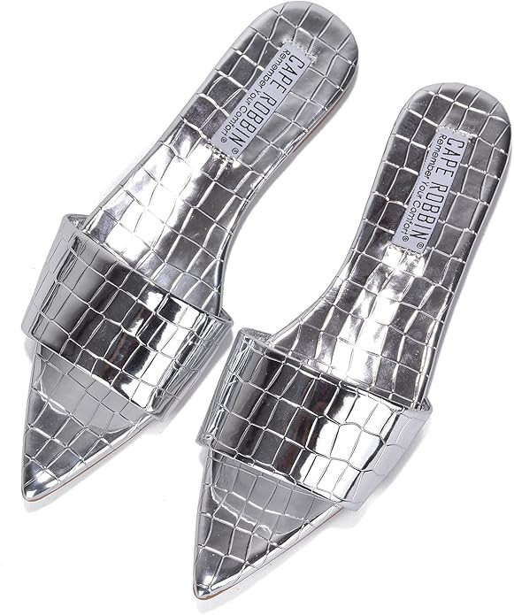 Cape Robbin Women's slip on flat slide sandals | Amazon (US)