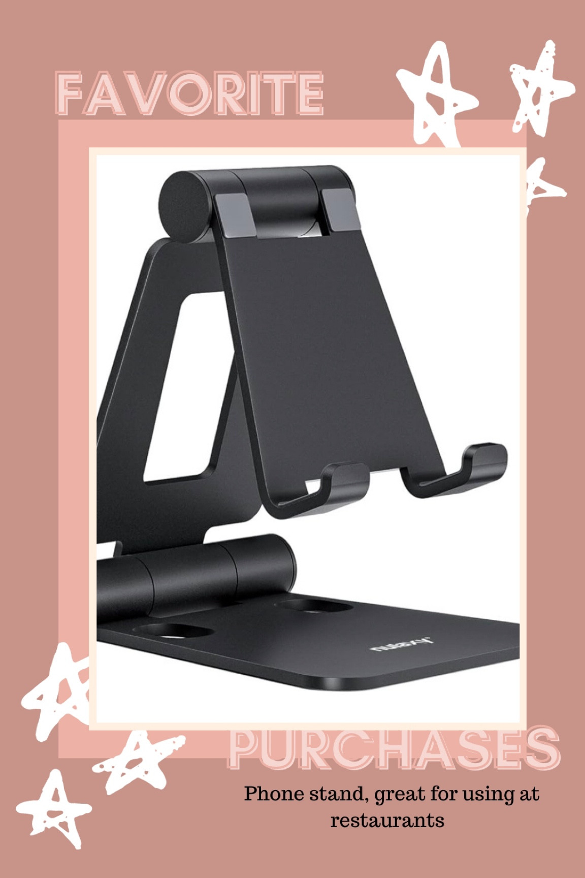 Perfect phone stand! Bonus points if you have kids at the dinner table wanting to watch tv 

#LTKfindsunder50 #LTKfamily