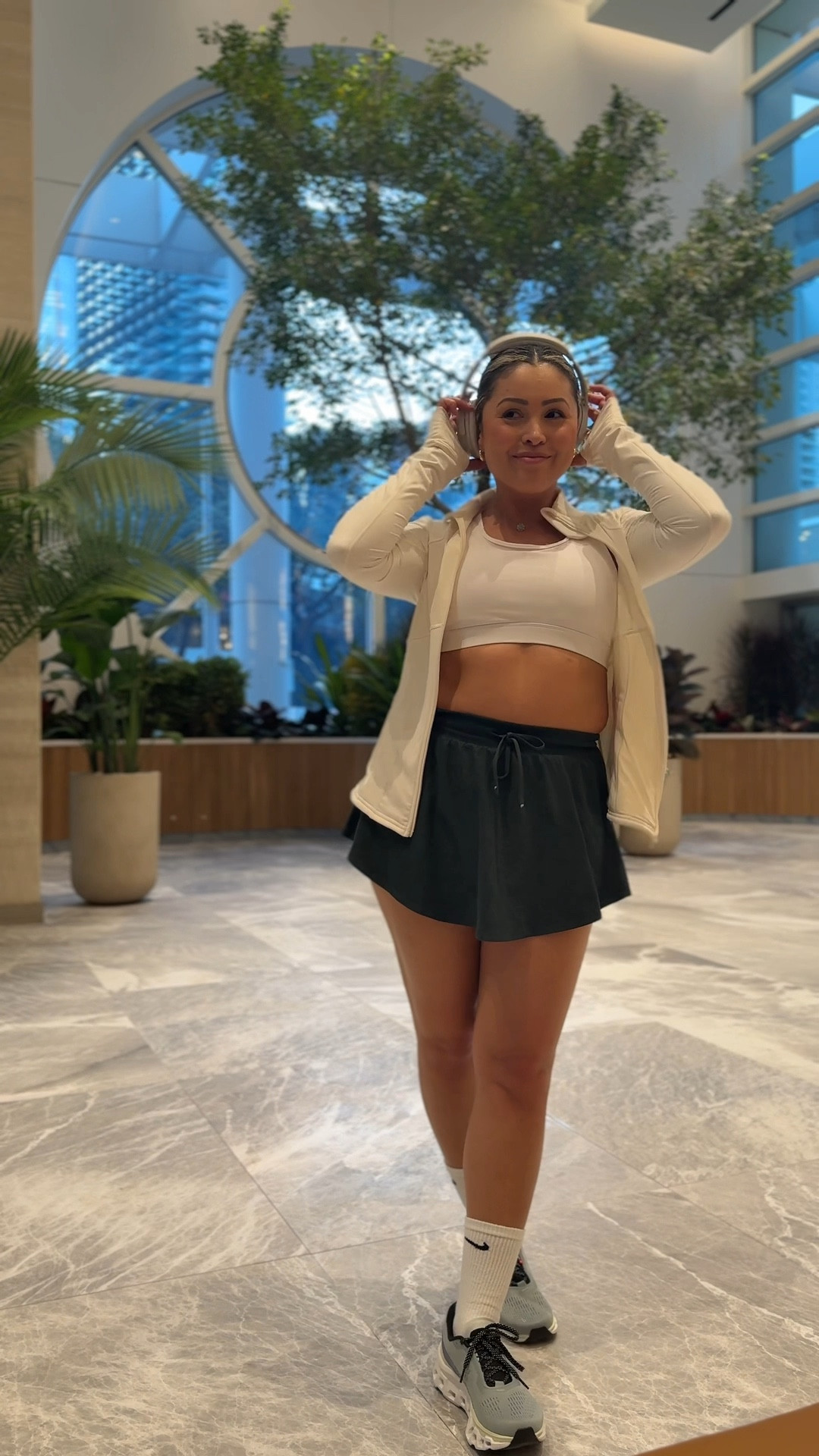 Perfect running outfit! Love that the skirt has shorts under with pockets!

#LTKFitness #LTKBeauty #LTKTravel