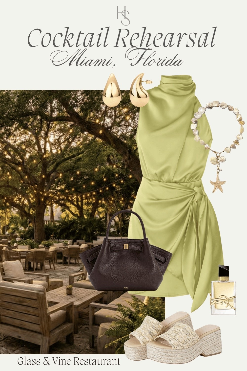 What I wore to a Miami wedding rehearsal dinner 