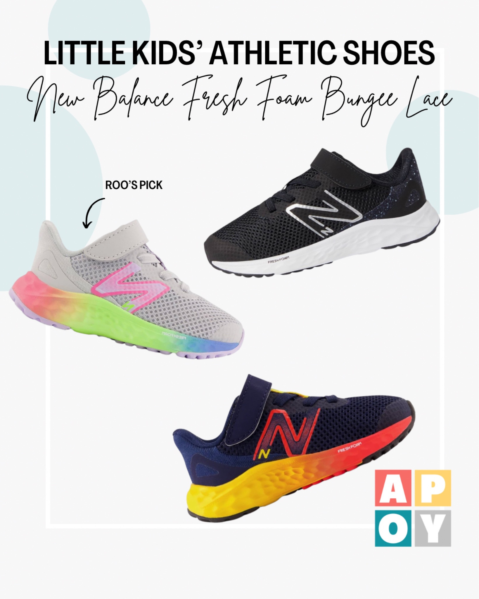 Little kids’ New Balance running shoes with easy slip-on bungee laces

#LTKSeasonal #LTKfindsunder100 #LTKkids